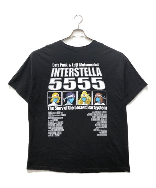 GEEKS RULE（ギークスルール）GEEKS RULE (ギークスルール) INTERSTELLA 5555 Tシャツ ブラック サイズ:SIZE XXLの古着・服飾アイテム