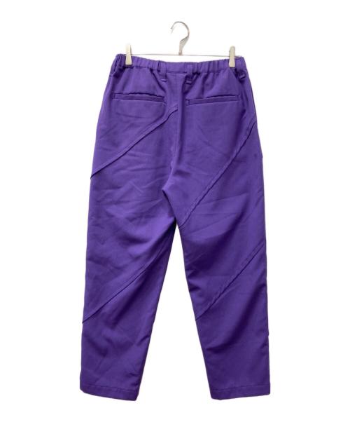 ISSEY MIYAKE MEN（イッセイミヤケメン）ISSEY MIYAKE MEN (イッセイミヤケメン) ハイブリッドウールパンツ パープル サイズ:2の古着・服飾アイテム