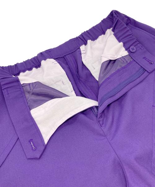 ISSEY MIYAKE MEN（イッセイミヤケメン）ISSEY MIYAKE MEN (イッセイミヤケメン) ハイブリッドウールパンツ パープル サイズ:2の古着・服飾アイテム