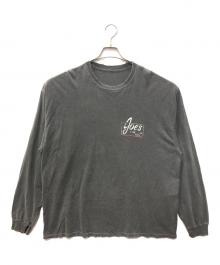 ANCELLM（アンセルム）の古着「ダメージ加工ロングスリーブカットソー」｜グレー