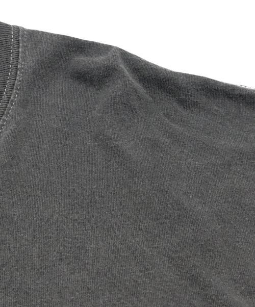 ANCELLM（アンセルム）ANCELLM (アンセルム) ダメージ加工ロングスリーブカットソー グレー サイズ:SIZE OS（ONE SIZE）の古着・服飾アイテム