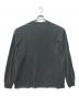 ANCELLM (アンセルム) ダメージ加工ロングスリーブカットソー グレー サイズ:SIZE OS（ONE SIZE）：10000円