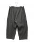 HOMME PLISSE ISSEY MIYAKE (オム プリッセ イッセイ ミヤケ) プリーツワイドパンツ グレー サイズ:2：27000円