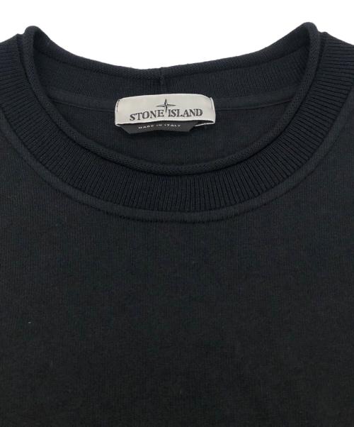 STONE ISLAND（ストーンアイランド）STONE ISLAND (ストーンアイランド) 82/22コレクション 40周年記念クルーネックスウェット ブラック サイズ:XXLの古着・服飾アイテム