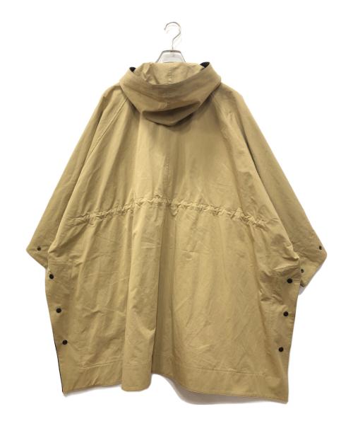 YLEVE（イレーヴ）YLEVE (イレーヴ) ハイカウントタフタ ポンチョブルゾン ベージュ サイズ:1の古着・服飾アイテム