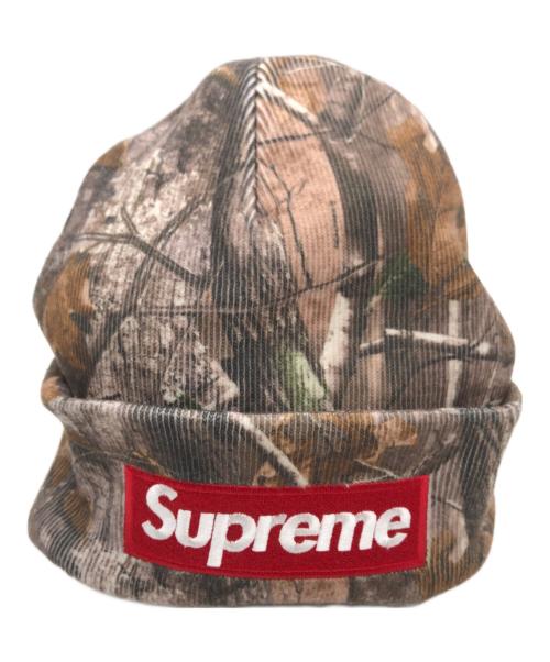 SUPREME（シュプリーム）SUPREME (シュプリーム) New Era (ニューエラ) box logo beanie realtree カーキの古着・服飾アイテム