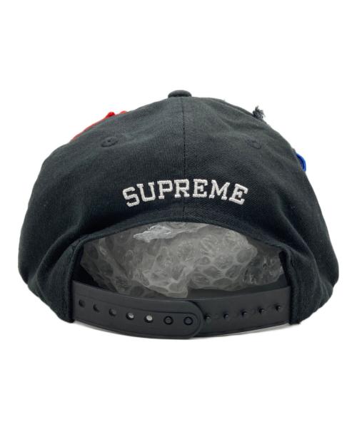 SUPREME（シュプリーム）SUPREME (シュプリーム) Patches 6-Panel キャップ ブラックの古着・服飾アイテム