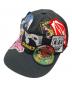 SUPREME（シュプリーム）の古着「Patches 6-Panel キャップ」｜ブラック