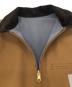 中古・古着 CarHartt (カーハート) Invincible (インヴィンシブル) Nakada Shinsuke (ナカダ シンスケ) Reversible Detroit Jacket Max ブラウン×グレー サイズ:L：35000円