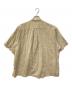 SEDAN ALL-PURPOSE (セダンオールパーパス) ドビー ショートスリーブオープンカラーシャツ ベージュ サイズ:SIZE L：12000円