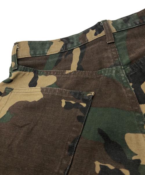 orSlow（オアスロウ）orSlow (オアスロウ) BEAMS (ビームス) 100 super dad woodland camo short pants グリーン サイズ:JPN M（2）の古着・服飾アイテム