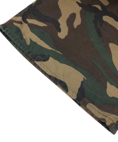 orSlow（オアスロウ）orSlow (オアスロウ) BEAMS (ビームス) 100 super dad woodland camo short pants グリーン サイズ:JPN M（2）の古着・服飾アイテム