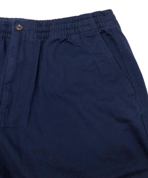 POLO RALPH LAUREN（ポロ・ラルフローレン）POLO RALPH LAUREN (ポロ・ラルフローレン) BEAMS (ビームス) 別注 Gold Logo Shorts ネイビー サイズ:Lの古着・服飾アイテム