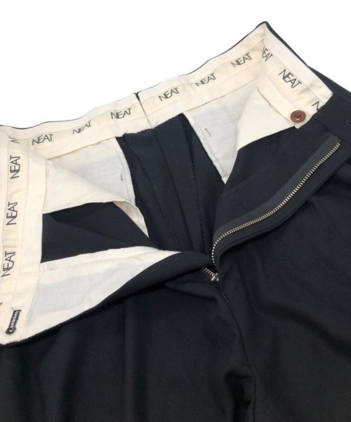 NEAT（ニート）NEAT (ニート) 2タックショーツ ブラック サイズ:44の古着・服飾アイテム