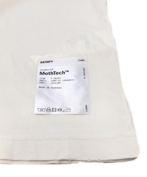 Satisfy（サティスファイ）Satisfy (サティスファイ) MOTHTECH T‑SHIRT Tシャツ ホワイト サイズ:4の古着・服飾アイテム