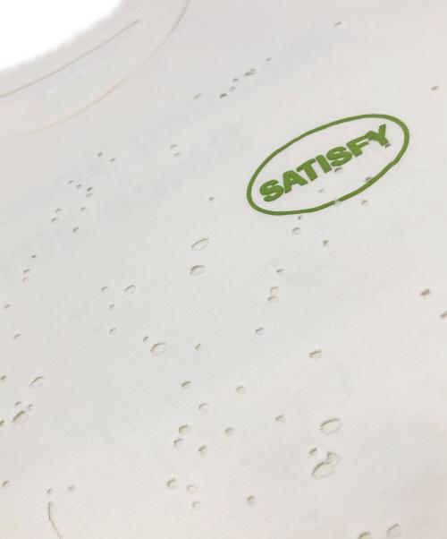 Satisfy（サティスファイ）Satisfy (サティスファイ) MOTHTECH T‑SHIRT Tシャツ ホワイト サイズ:4の古着・服飾アイテム