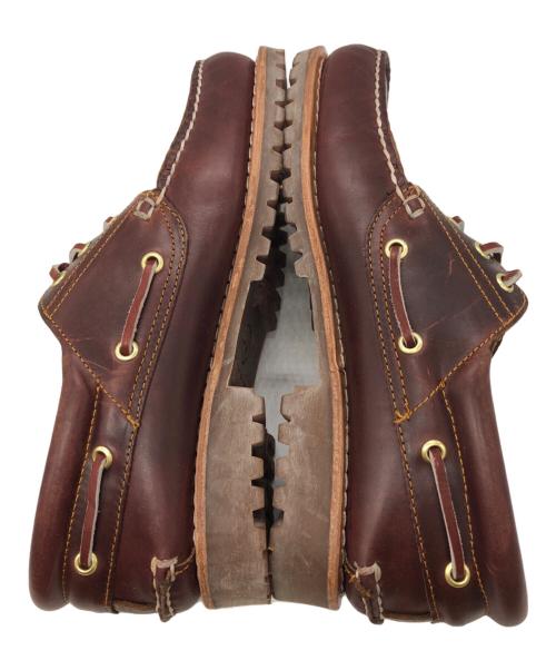 Timberland（ティンバーランド）Timberland (ティンバーランド) 3 EYE CLASSIC LUG ボートシューズ バーガンディー サイズ:26の古着・服飾アイテム