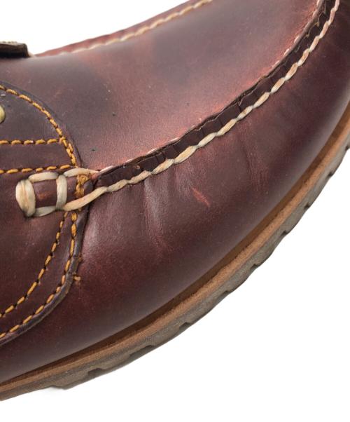 Timberland（ティンバーランド）Timberland (ティンバーランド) 3 EYE CLASSIC LUG ボートシューズ バーガンディー サイズ:26の古着・服飾アイテム