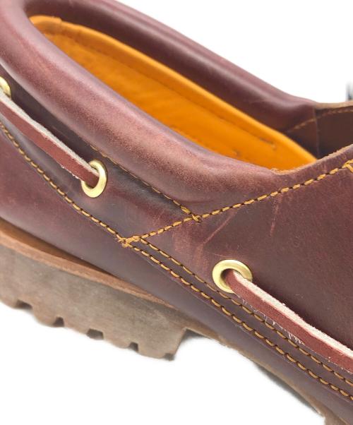 Timberland（ティンバーランド）Timberland (ティンバーランド) 3 EYE CLASSIC LUG ボートシューズ バーガンディー サイズ:26の古着・服飾アイテム