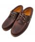 Timberland（ティンバーランド）の古着「3 EYE CLASSIC LUG ボートシューズ」｜バーガンディー