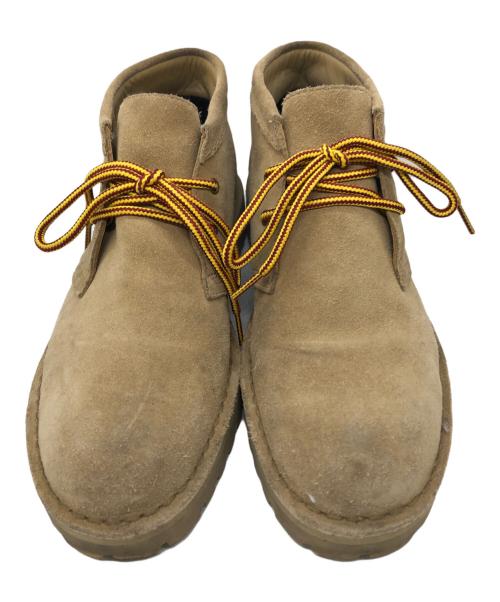 CLARKS（クラークス）CLARKS (クラークス) BEAMS (ビームス) 別注 デザートブーツ ベージュ サイズ:UK7 1/2の古着・服飾アイテム