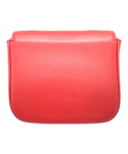 MARNI（マルニ）MARNI (マルニ) ロゴエンボスパンクバッグ レッドの古着・服飾アイテム