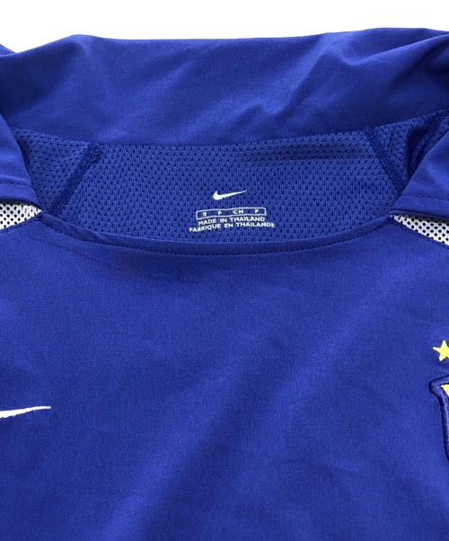 NIKE（ナイキ）NIKE (ナイキ) 2002年ブラジル代表 アウェイユニフォーム ブルー サイズ:SIZE Sの古着・服飾アイテム