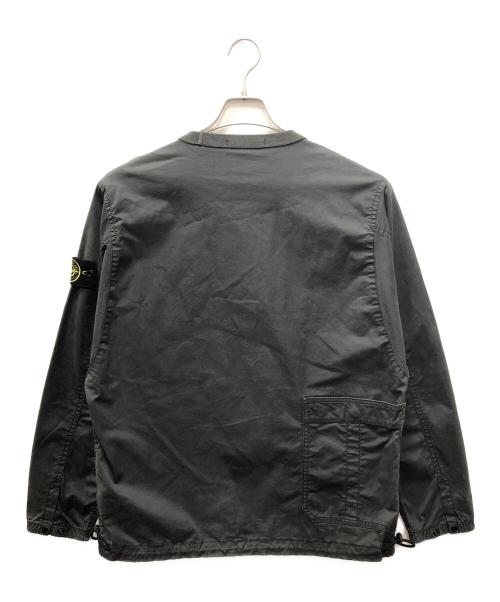 STONE ISLAND（ストーンアイランド）STONE ISLAND (ストーンアイランド) OVER SHIRT グレー サイズ:SIZE Sの古着・服飾アイテム
