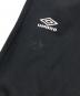 中古・古着 UMBRO (アンブロ) epnok (エプノック) Curved Tack Sweatpants ブラック サイズ:SIZE L：14000円