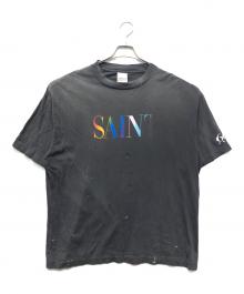 SAINT MICHAEL（セントマイケル）の古着「SAINT SS T-SHIRT」｜グレー
