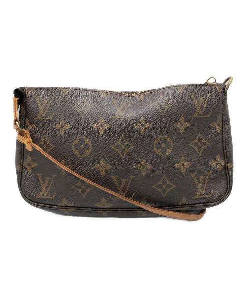 LOUIS VUITTON（ルイ ヴィトン）LOUIS VUITTON (ルイ ヴィトン) ポシェットアクセソワール ブラウンの古着・服飾アイテム