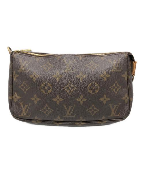 LOUIS VUITTON（ルイ ヴィトン）LOUIS VUITTON (ルイ ヴィトン) ポシェットアクセソワール ブラウンの古着・服飾アイテム