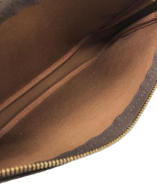 LOUIS VUITTON（ルイ ヴィトン）LOUIS VUITTON (ルイ ヴィトン) ポシェットアクセソワール ブラウンの古着・服飾アイテム