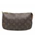 LOUIS VUITTON (ルイ ヴィトン) ポシェットアクセソワール ブラウン：45000円