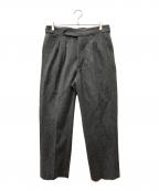 OLD JOE & Co.オールドジョー）の古着「DOUBLE-PLEATED SMARTY TROUSER」｜グレー