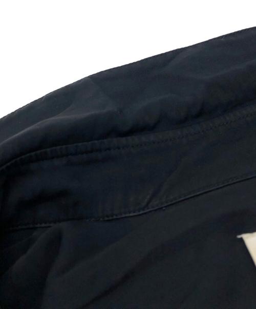 JIL SANDER（ジルサンダー）JIL SANDER (ジルサンダー) ポインテッドカラー シャツ ブラック サイズ:32の古着・服飾アイテム