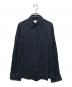 JIL SANDER（ジルサンダー）の古着「ポインテッドカラー シャツ」｜ブラック
