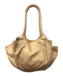LOEWE（ロエベ）の古着「アナグラムハンドバッグ」｜ゴールド