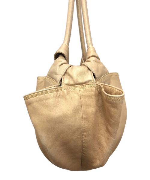 LOEWE（ロエベ）LOEWE (ロエベ) アナグラムハンドバッグ ゴールド サイズ:下記参照の古着・服飾アイテム