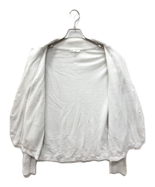 GALERIE VIE（ギャルリーヴィー）GALERIE VIE (ギャルリーヴィー) ドライカノコ コンパクトジャケット グレー サイズ:SIZE FREEの古着・服飾アイテム