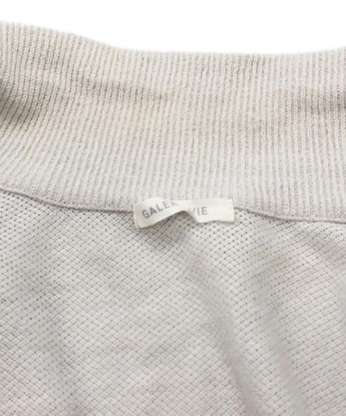 GALERIE VIE（ギャルリーヴィー）GALERIE VIE (ギャルリーヴィー) ドライカノコ コンパクトジャケット グレー サイズ:SIZE FREEの古着・服飾アイテム