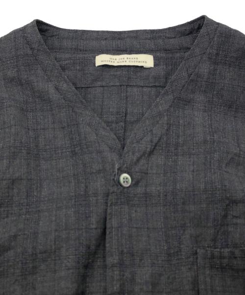 OLD JOE & Co.（オールドジョー）OLD JOE & Co. (オールドジョー) バンドカラーシャツ グレー サイズ:SIZE 16 1/2の古着・服飾アイテム