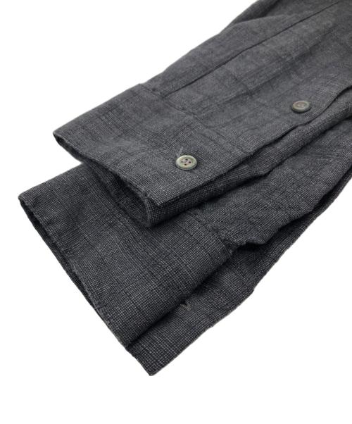 OLD JOE & Co.（オールドジョー）OLD JOE & Co. (オールドジョー) バンドカラーシャツ グレー サイズ:SIZE 16 1/2の古着・服飾アイテム