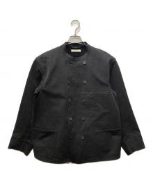 OLD JOE & Co.（オールドジョー）の古着「STAND COLLAR MECHANIC JACKET/スタンドカラーメカニックジャケット」｜グレー