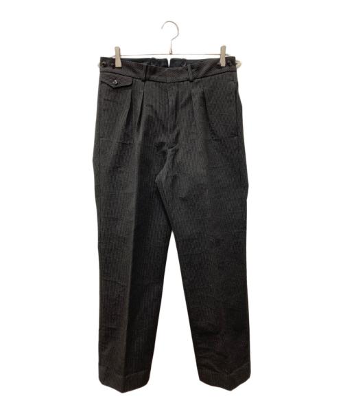 OLD JOE & Co.（オールドジョー）OLD JOE & Co. (オールドジョー) DOUBLE-PLEATED SMARTY TROUSER/ダブルプリーツドレープトラウザー グレー サイズ:SIZE 34の古着・服飾アイテム