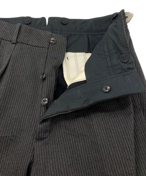 OLD JOE & Co.（オールドジョー）OLD JOE & Co. (オールドジョー) DOUBLE-PLEATED SMARTY TROUSER/ダブルプリーツドレープトラウザー グレー サイズ:SIZE 34の古着・服飾アイテム