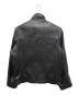 UNITED ARROWS (ユナイテッドアローズ) スタンドカラーレザーブルゾン ブラック サイズ:SIZE S：16000円