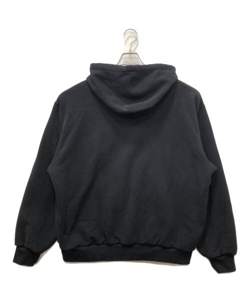 SUPREME（シュプリーム）SUPREME (シュプリーム) Hysteric Glamour (ヒステリックグラマー) Thermal Lined Zip Up Hooded Sweatshirt ブラック サイズ:SIZE XLの古着・服飾アイテム