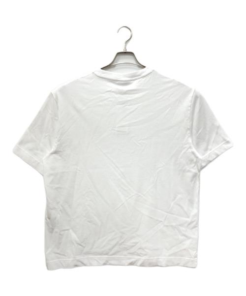 maison kitsune（メゾンキツネ）maison kitsune (メゾンキツネ) BOLD FOX HEAD PATCH オーバーサイズTシャツ ホワイト サイズ:SIZE Sの古着・服飾アイテム