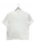 maison kitsune (メゾンキツネ) BOLD FOX HEAD PATCH オーバーサイズTシャツ ホワイト サイズ:SIZE S：11000円